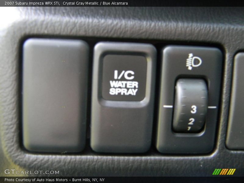 Controls of 2007 Impreza WRX STi