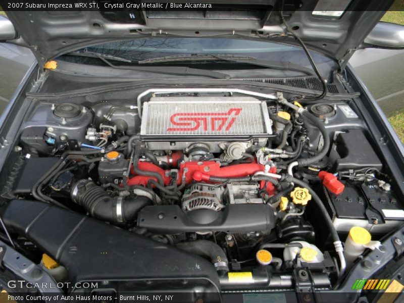  2007 Impreza WRX STi Engine - 2.5 Liter STi Turbocharged DOHC 16-Valve VVT Flat 4 Cylinder