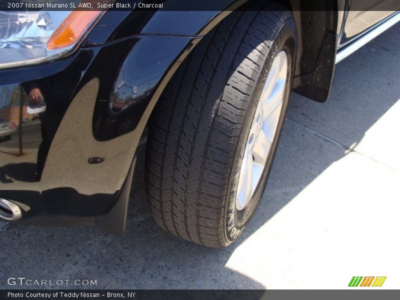 Super Black / Charcoal 2007 Nissan Murano SL AWD