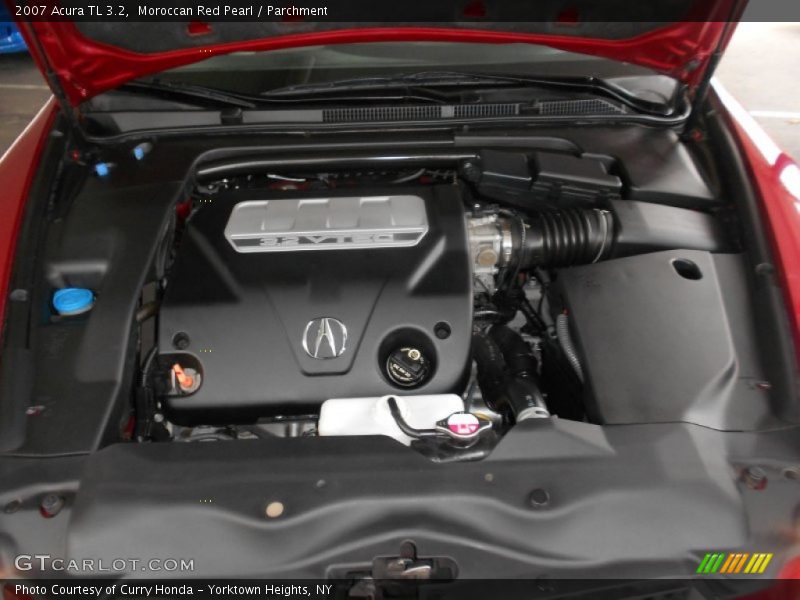 Moroccan Red Pearl / Parchment 2007 Acura TL 3.2