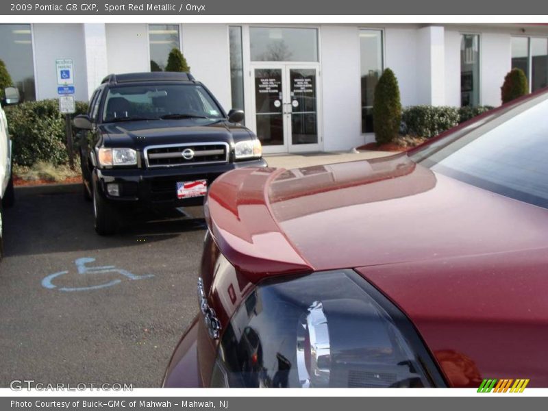 Sport Red Metallic / Onyx 2009 Pontiac G8 GXP