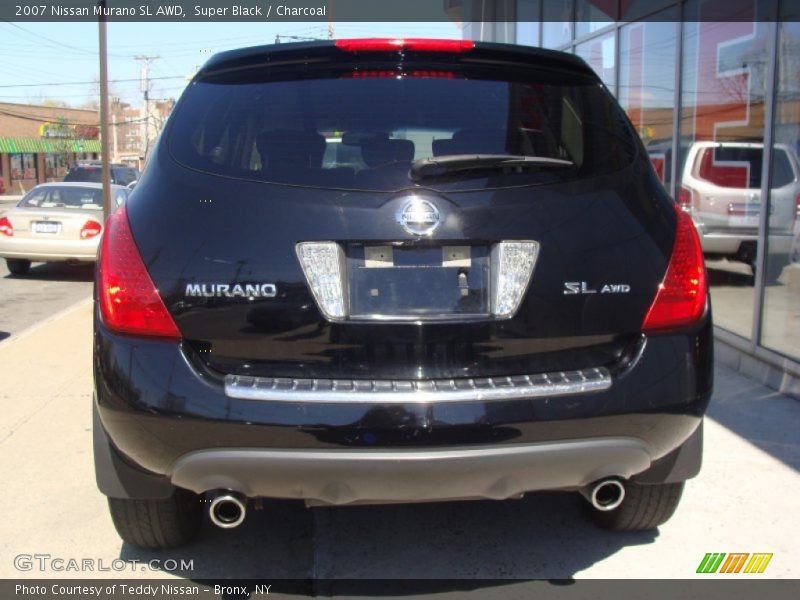 Super Black / Charcoal 2007 Nissan Murano SL AWD