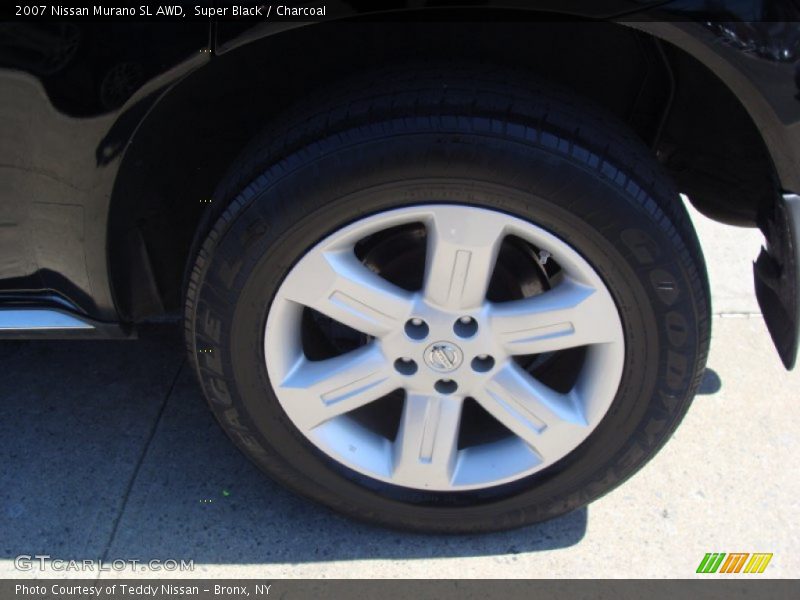 Super Black / Charcoal 2007 Nissan Murano SL AWD