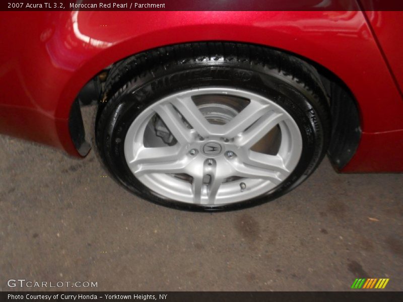 Moroccan Red Pearl / Parchment 2007 Acura TL 3.2