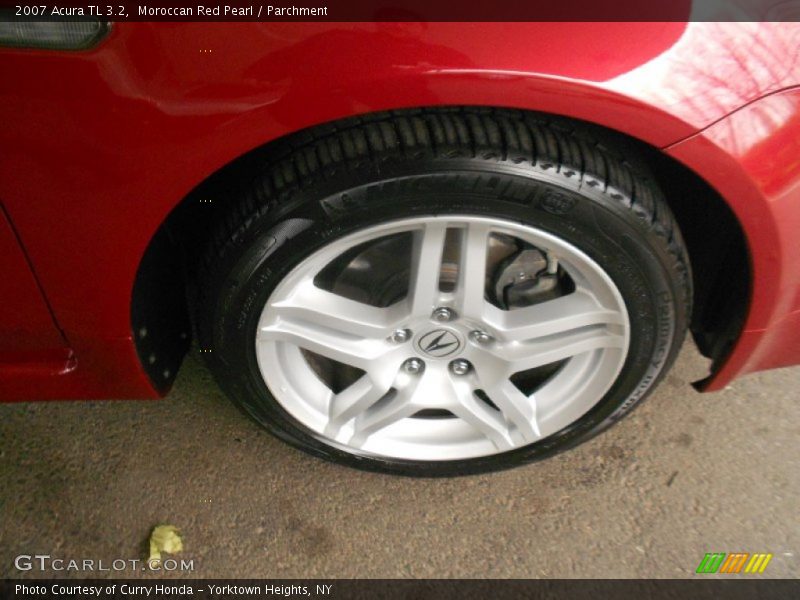 Moroccan Red Pearl / Parchment 2007 Acura TL 3.2