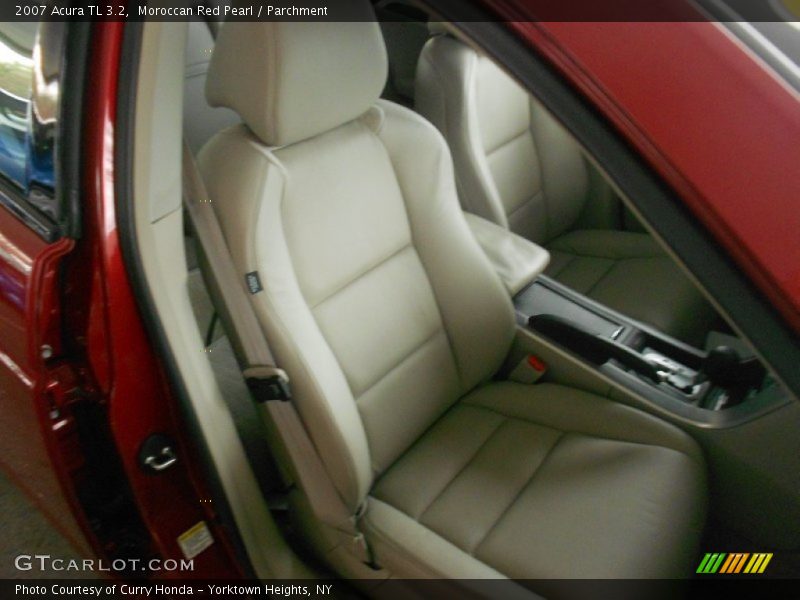 Moroccan Red Pearl / Parchment 2007 Acura TL 3.2