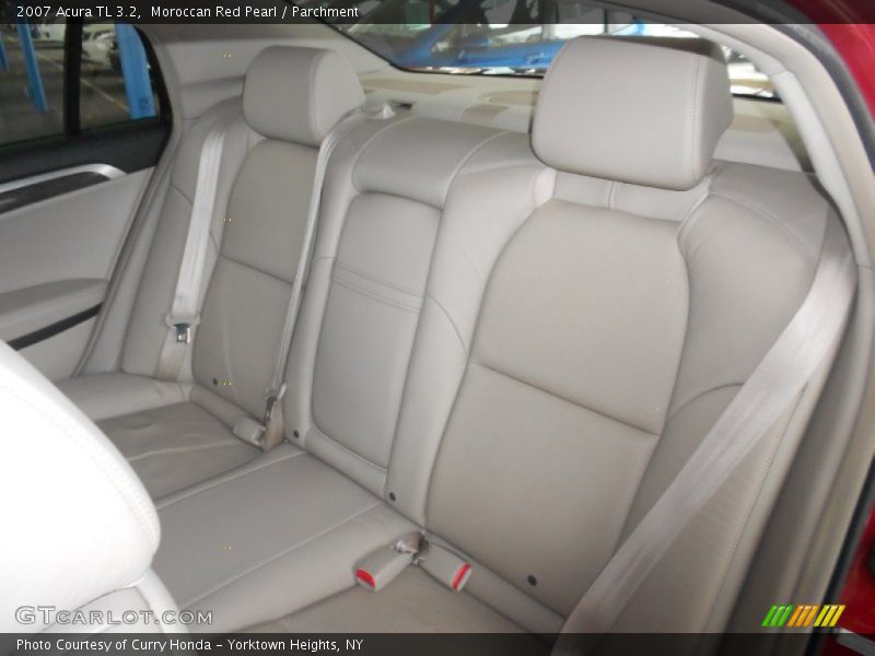Moroccan Red Pearl / Parchment 2007 Acura TL 3.2