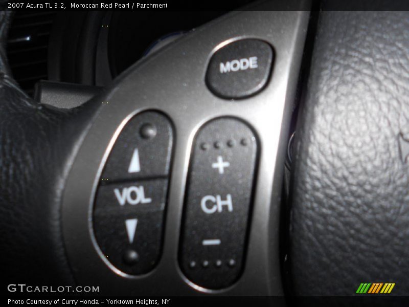 Moroccan Red Pearl / Parchment 2007 Acura TL 3.2