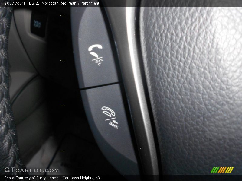 Moroccan Red Pearl / Parchment 2007 Acura TL 3.2