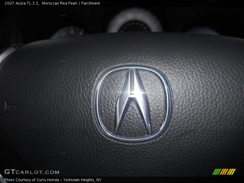 Moroccan Red Pearl / Parchment 2007 Acura TL 3.2