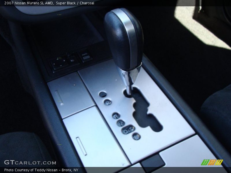Super Black / Charcoal 2007 Nissan Murano SL AWD