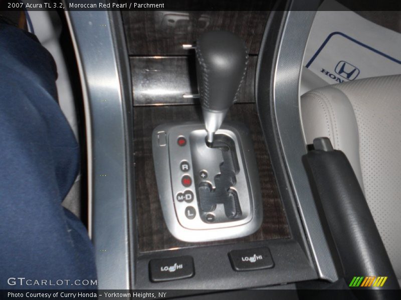Moroccan Red Pearl / Parchment 2007 Acura TL 3.2