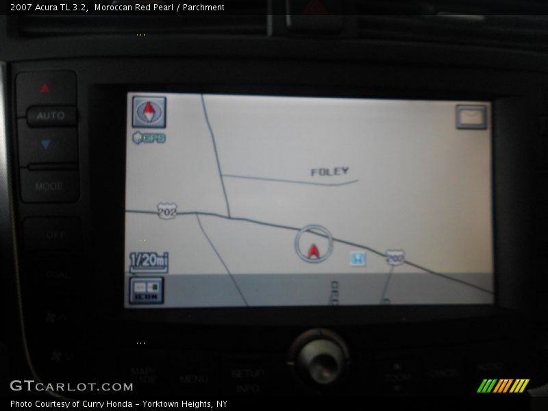 Moroccan Red Pearl / Parchment 2007 Acura TL 3.2