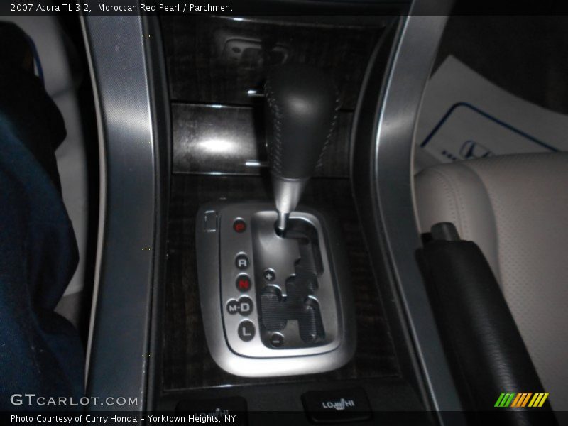 Moroccan Red Pearl / Parchment 2007 Acura TL 3.2