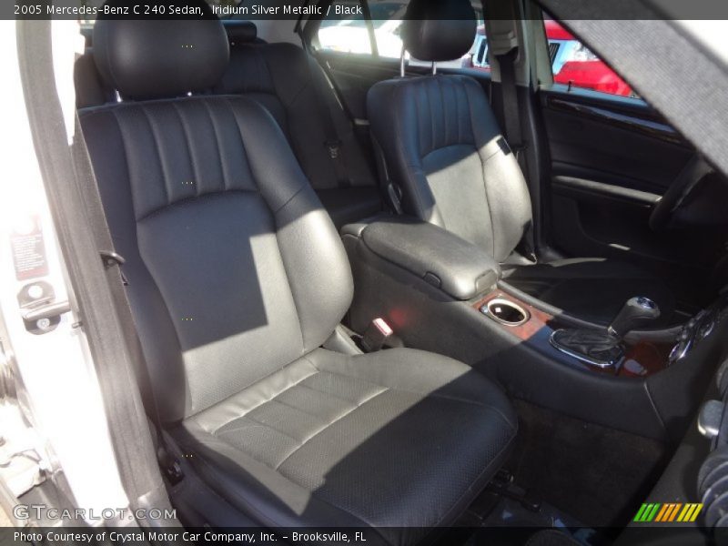 Iridium Silver Metallic / Black 2005 Mercedes-Benz C 240 Sedan