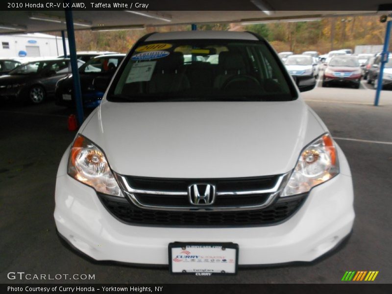 Taffeta White / Gray 2010 Honda CR-V LX AWD