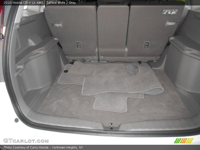 Taffeta White / Gray 2010 Honda CR-V LX AWD