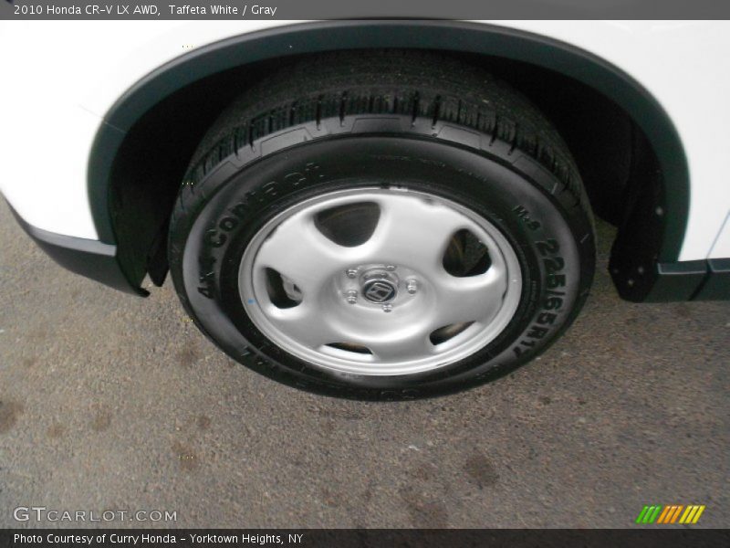 Taffeta White / Gray 2010 Honda CR-V LX AWD