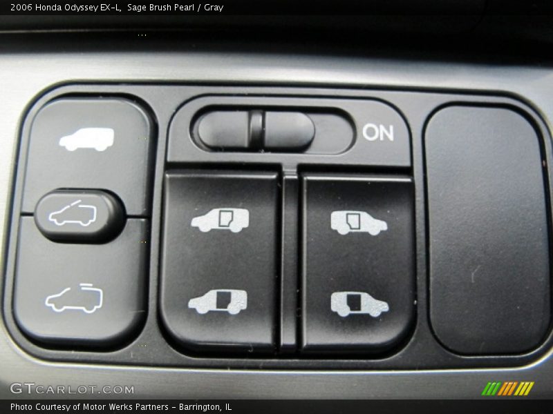 Sage Brush Pearl / Gray 2006 Honda Odyssey EX-L