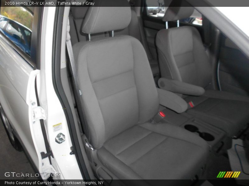 Taffeta White / Gray 2010 Honda CR-V LX AWD