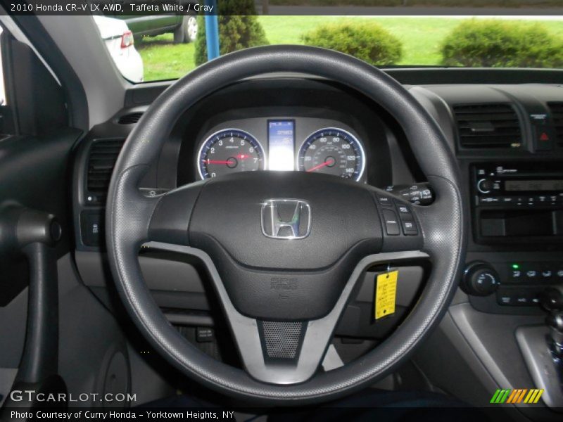 Taffeta White / Gray 2010 Honda CR-V LX AWD