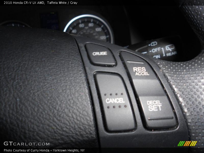 Taffeta White / Gray 2010 Honda CR-V LX AWD