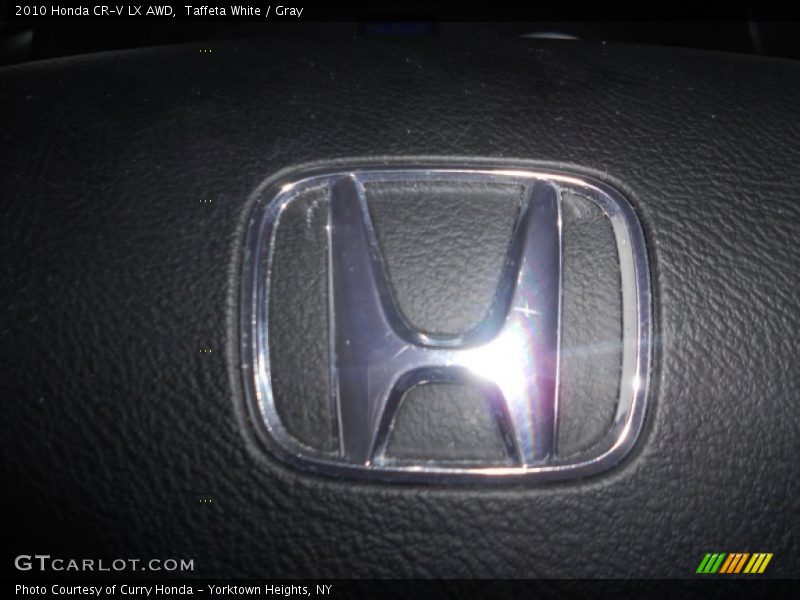 Taffeta White / Gray 2010 Honda CR-V LX AWD