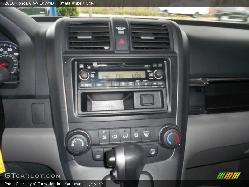 Taffeta White / Gray 2010 Honda CR-V LX AWD