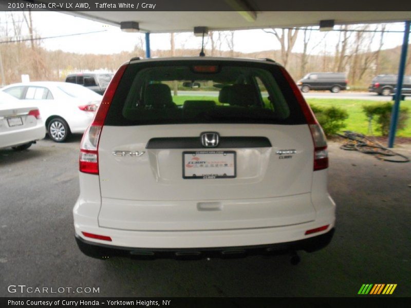 Taffeta White / Gray 2010 Honda CR-V LX AWD
