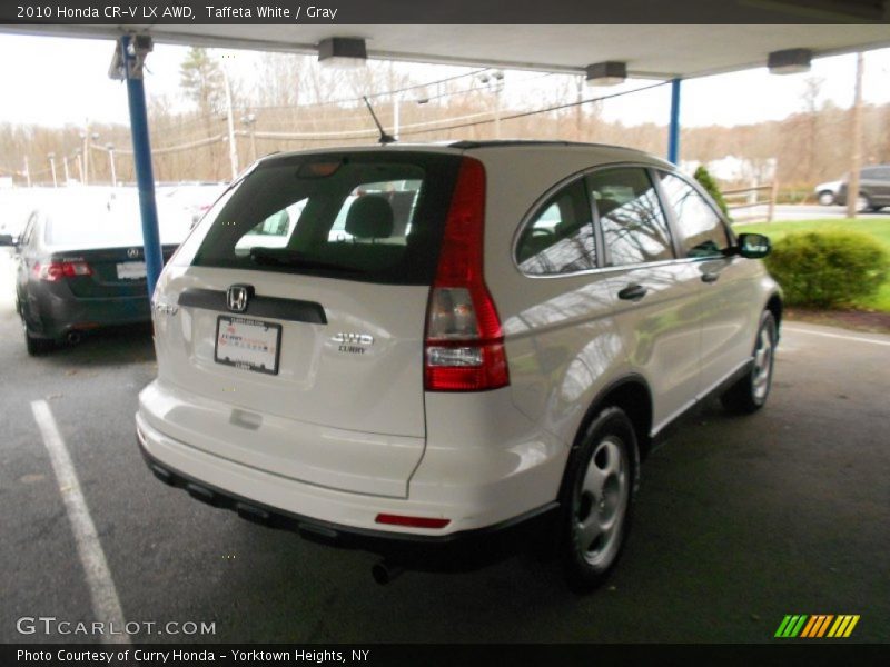 Taffeta White / Gray 2010 Honda CR-V LX AWD