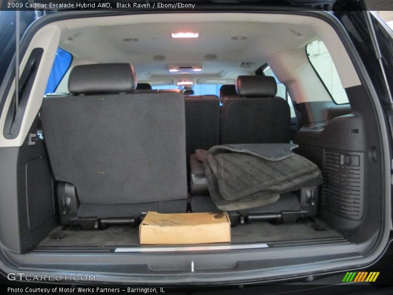 Black Raven / Ebony/Ebony 2009 Cadillac Escalade Hybrid AWD