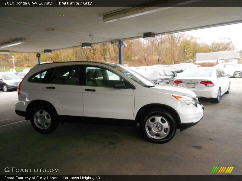 Taffeta White / Gray 2010 Honda CR-V LX AWD