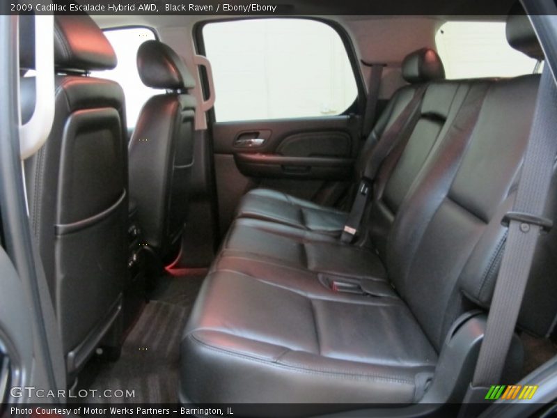 Black Raven / Ebony/Ebony 2009 Cadillac Escalade Hybrid AWD