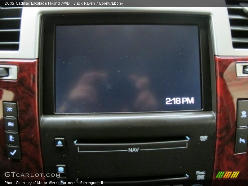 Black Raven / Ebony/Ebony 2009 Cadillac Escalade Hybrid AWD