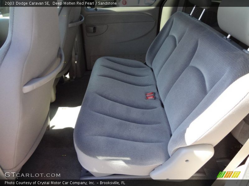 Deep Molten Red Pearl / Sandstone 2003 Dodge Caravan SE