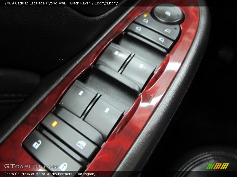 Black Raven / Ebony/Ebony 2009 Cadillac Escalade Hybrid AWD