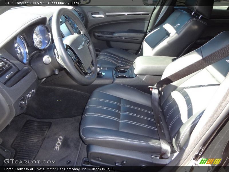 Gloss Black / Black 2012 Chrysler 300 S V6