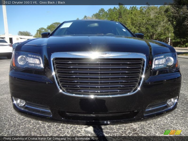 Gloss Black / Black 2012 Chrysler 300 S V6
