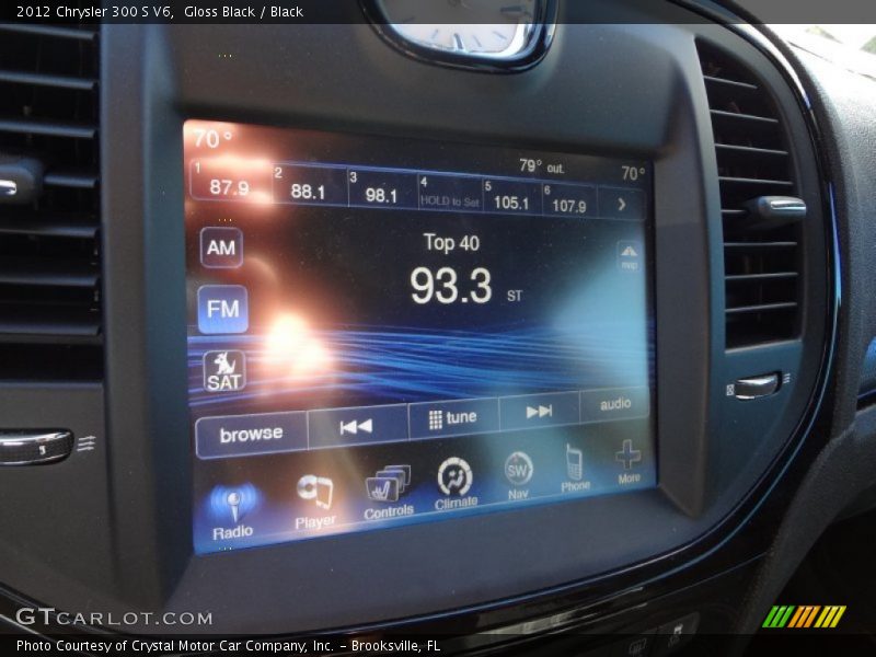 Gloss Black / Black 2012 Chrysler 300 S V6
