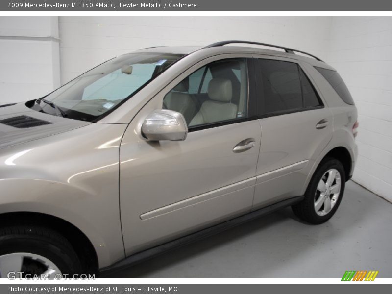 Pewter Metallic / Cashmere 2009 Mercedes-Benz ML 350 4Matic