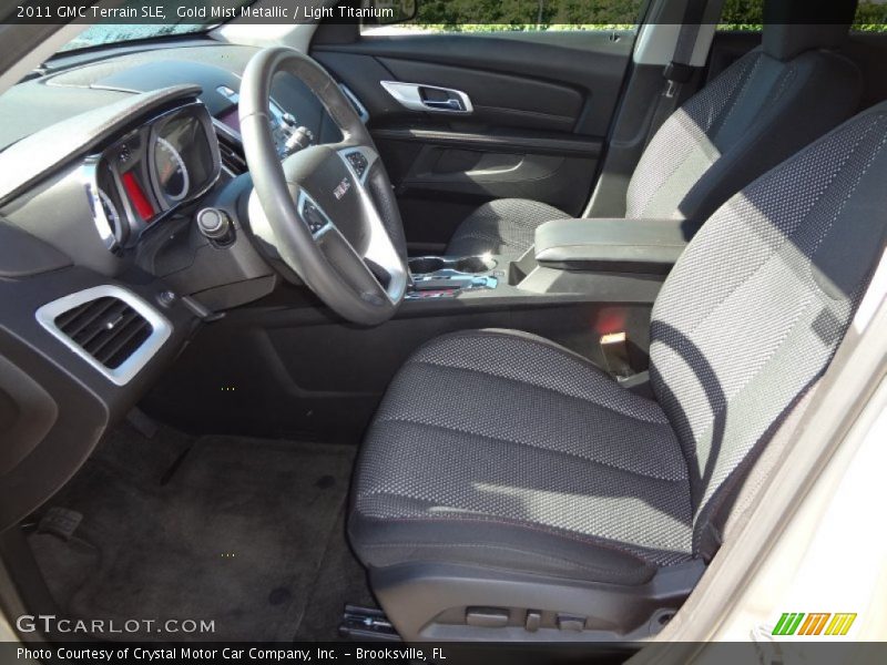 Gold Mist Metallic / Light Titanium 2011 GMC Terrain SLE