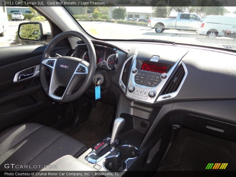 Gold Mist Metallic / Light Titanium 2011 GMC Terrain SLE