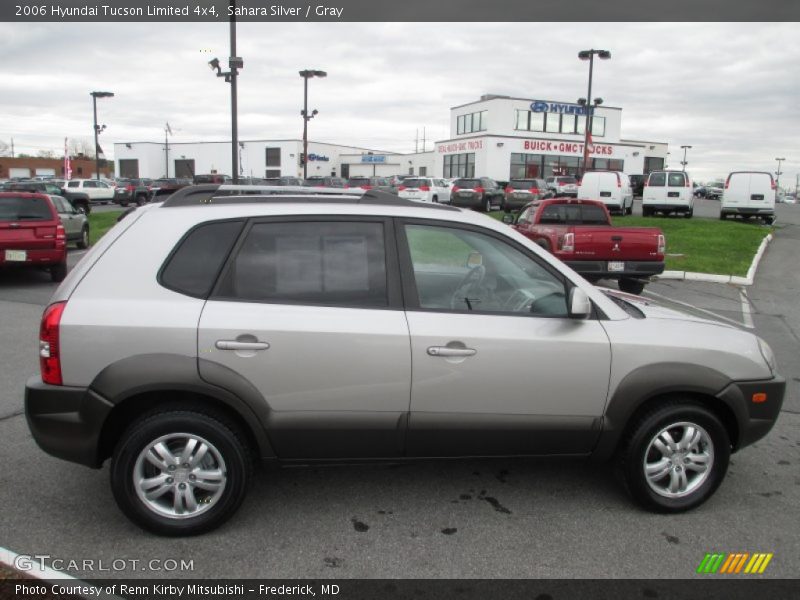 Sahara Silver / Gray 2006 Hyundai Tucson Limited 4x4