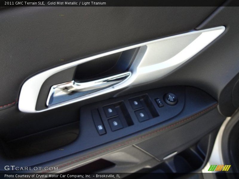 Gold Mist Metallic / Light Titanium 2011 GMC Terrain SLE