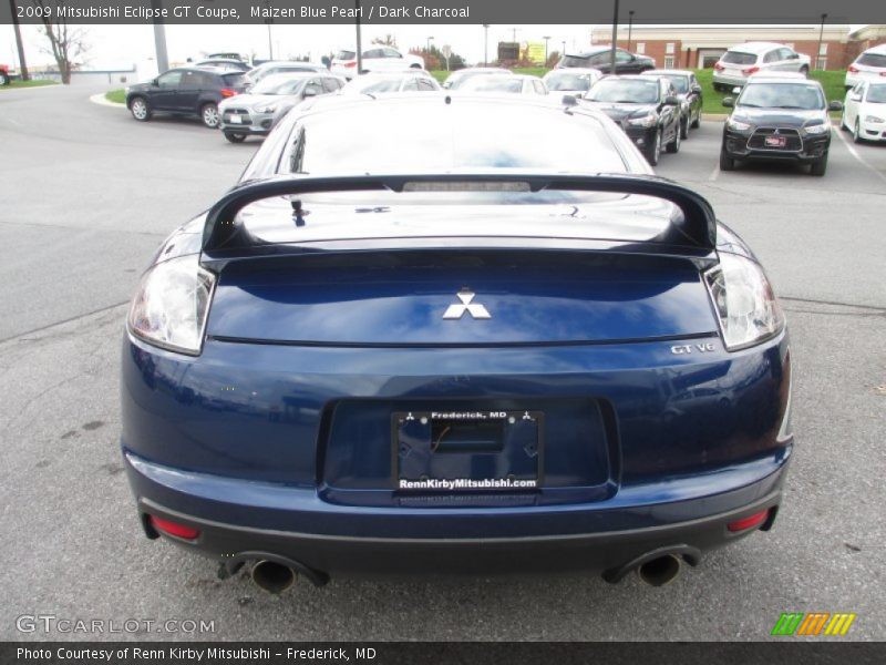 Maizen Blue Pearl / Dark Charcoal 2009 Mitsubishi Eclipse GT Coupe
