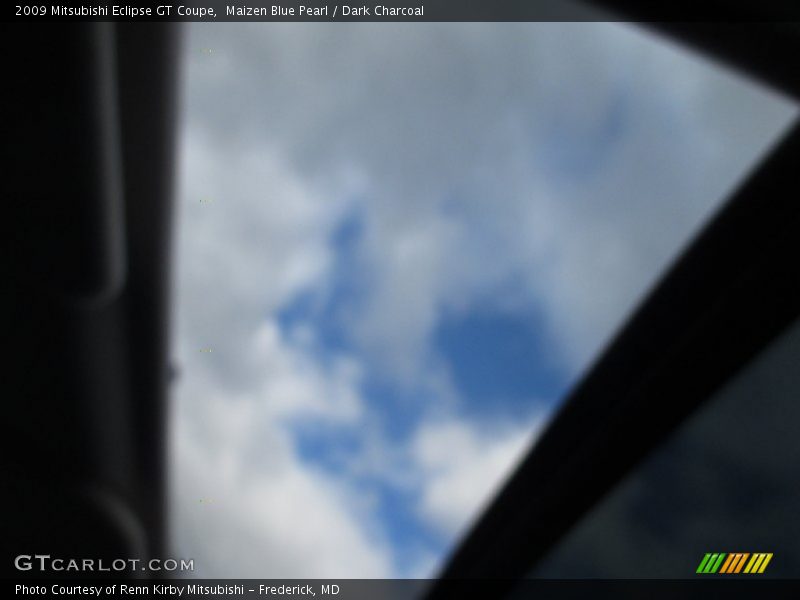 Maizen Blue Pearl / Dark Charcoal 2009 Mitsubishi Eclipse GT Coupe