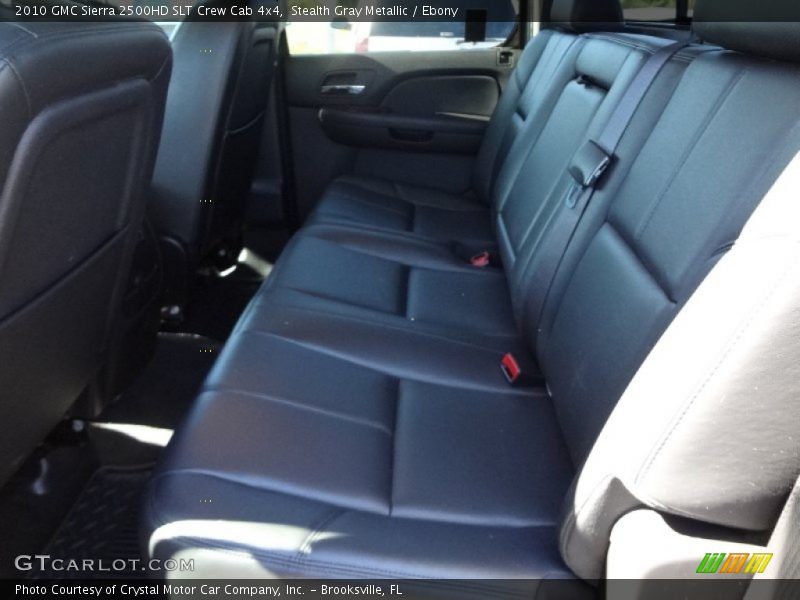 Stealth Gray Metallic / Ebony 2010 GMC Sierra 2500HD SLT Crew Cab 4x4
