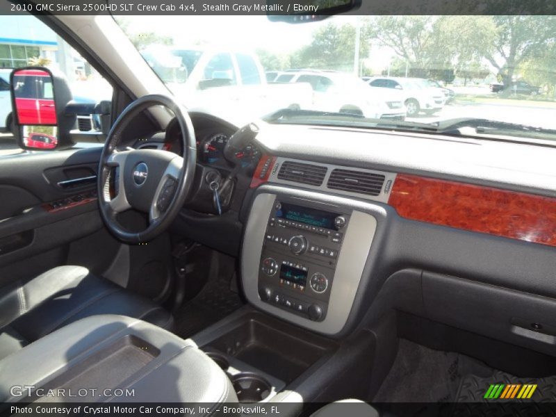 Stealth Gray Metallic / Ebony 2010 GMC Sierra 2500HD SLT Crew Cab 4x4