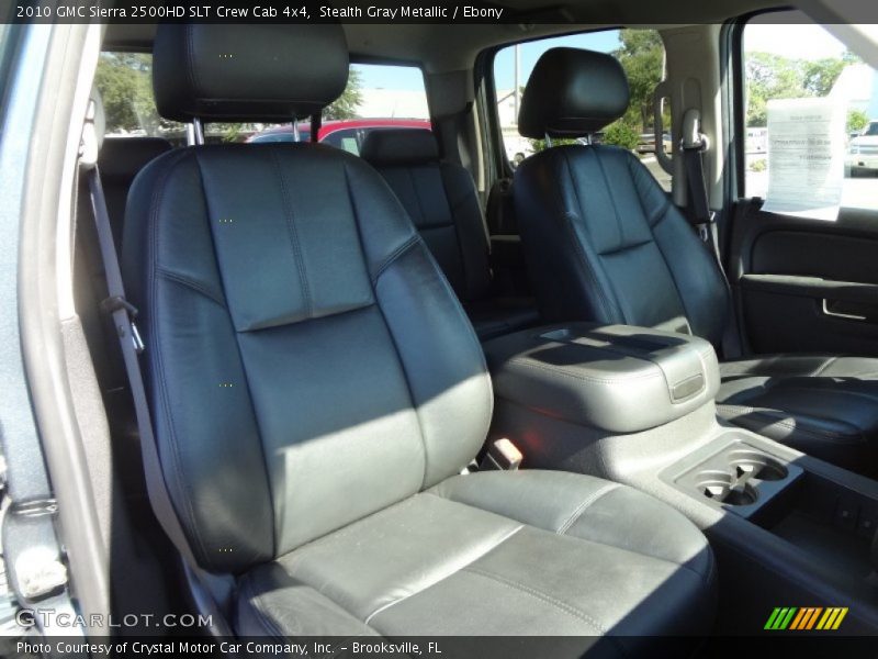 Stealth Gray Metallic / Ebony 2010 GMC Sierra 2500HD SLT Crew Cab 4x4