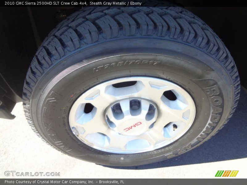 Stealth Gray Metallic / Ebony 2010 GMC Sierra 2500HD SLT Crew Cab 4x4